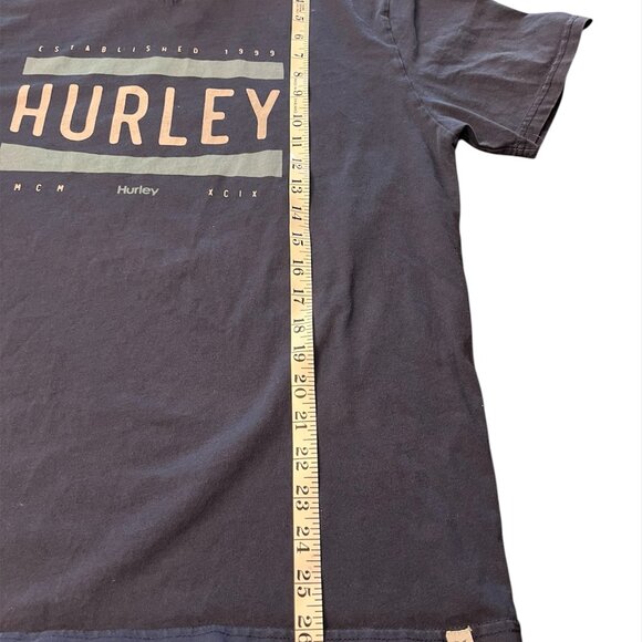 Hurley Men's Graphic Logo Short Sleeve Tee T-Shirt  - Size Large - Picture 3 of 3